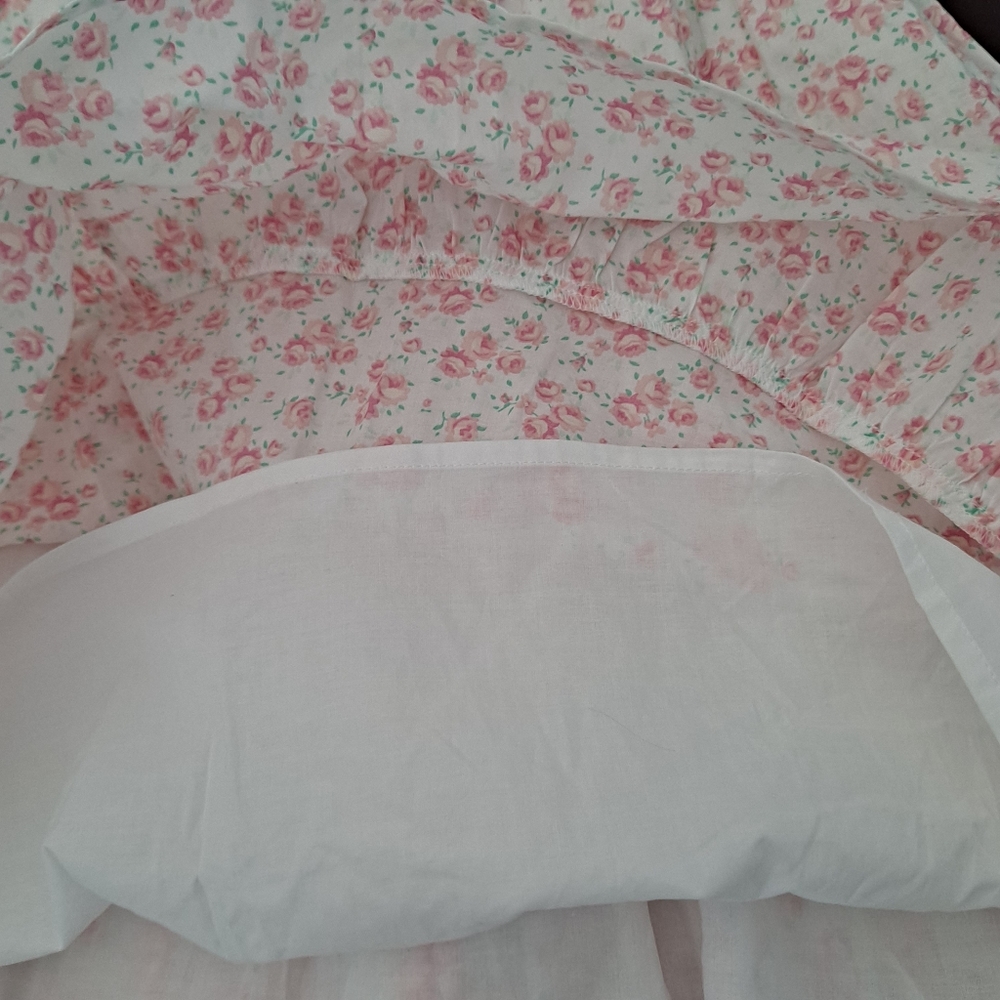 Janie and Jack The Emily floral smocked Sundress Dress Petal pink - Picture 6 of 9